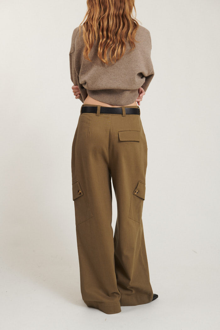 Basic Apparel Creol Cargo Pants Bukser 181 Capers Green